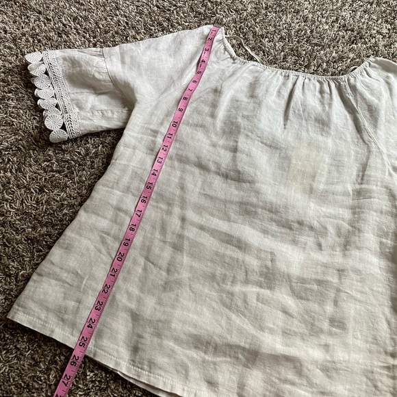 Linen Italian top - Picture 8 of 8